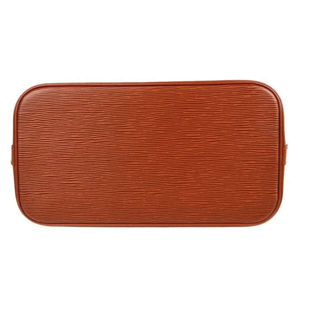 Louis Vuitton Alma Handbag Purse Brown